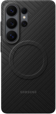 Чехол Samsung Carbon Magnet Case Galaxy S26 Ultra черный