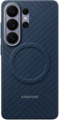Чехол Samsung Carbon Magnet Case Galaxy S26 Ultra темно-синий