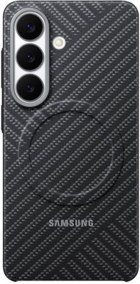 Чехол Samsung Carbon Magnet Case Galaxy S26 темно-серый