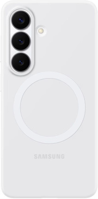 Чехол Samsung Silicone Magnet Case S26 белый