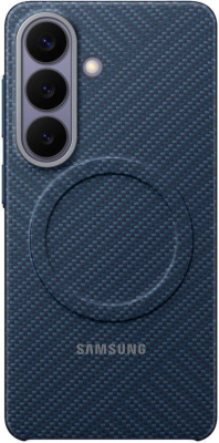 Чехол Samsung Carbon Magnet Case Galaxy S26 темно-синий