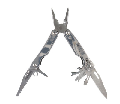 Мультитул Stinger MT-866D-M, сталь 3Cr13, 11 инструментов, нейлоновый чехол