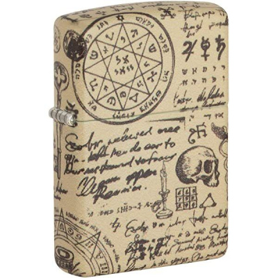 Зажигалка ZIPPO Alchemy Design с покрытием 540 Matte, латунь/сталь, бежевая, матовая