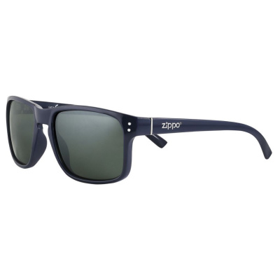 Очки солнцезащитные ZIPPO, унисекс, синие, оправа и дужки из поликарбоната, поляризационные линзы