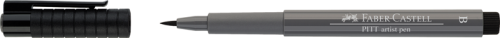 Ручка капиллярная Faber-Castell "Pitt artist pen" B, холодный серый 4