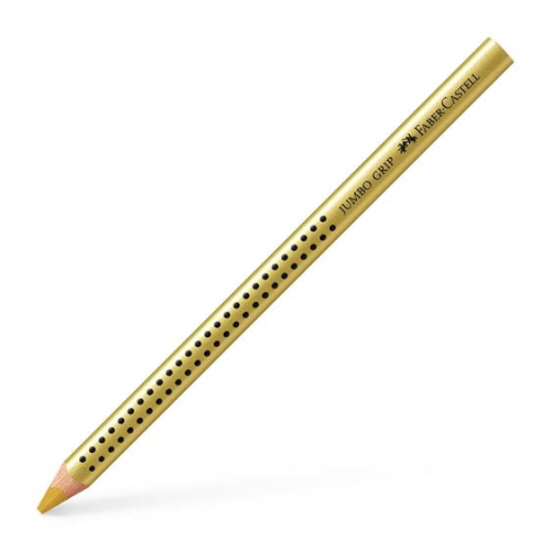 Карандаш акварельный Faber-castell "Jumbo Grip" Золотой