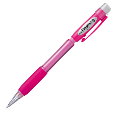 Карандаш автоматический Pentel Fiesta II 0,5 мм, c резиновым грипом, красный корпус