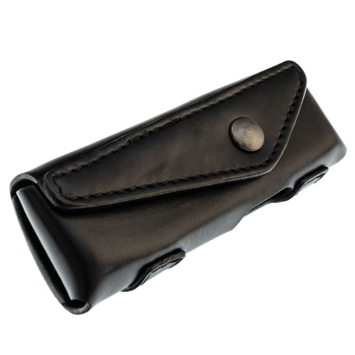 Чехол горизонтальный для складного ножа на пояс, 140 мм, 1 кнопка