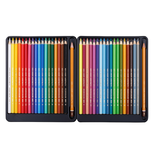 Набор карандашей цветных Koh-I-Noor "Polycolor 3835" 36 цв., заточен.+ точилка+2 ч/гр. кар. 1500, ка
