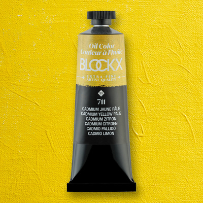 Масло Blockx 35 мл, Кадмий желтый палевый/Cadmium Yellow Pale