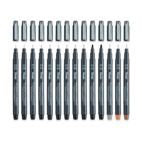 Линер Pentel Pointliner