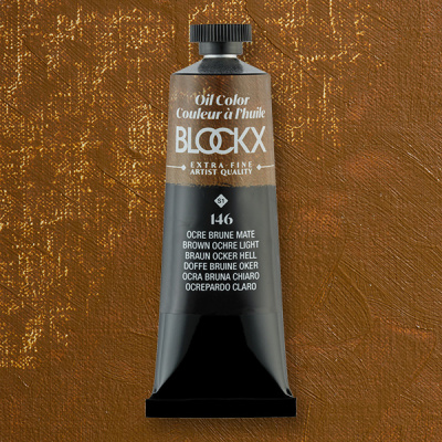 Масло Blockx 35 мл, Охра коричневая светлая/Brown Ochre Light