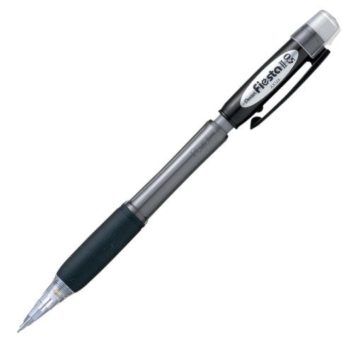 Карандаш автоматический Pentel Fiesta II 0,5 мм, c резиновым грипом, черный корпус