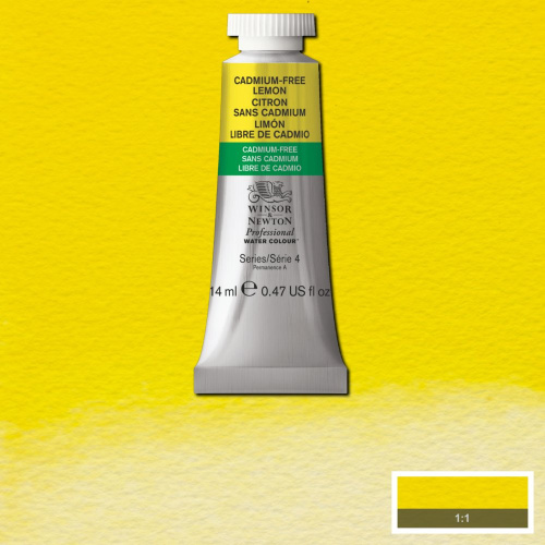 Акварель Winsor&Newton "Professional" в тюбике 14 мл Лимонный без кадмиевый