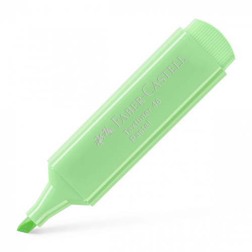 Текстовыделитель Faber-castell "46 Pastel" светло-зеленый, 1-5 мм