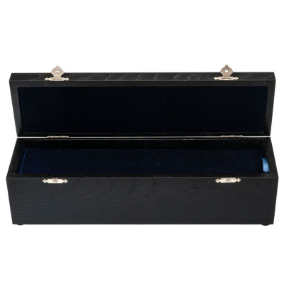 Подарочная шкатулка для ножа с двойным дном, дуб, лак