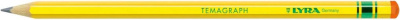 Карандаш чернографитный Lyra "TEMAGRAPH" HB