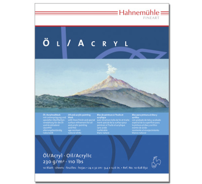 Альбом-склейка для акрила и масла Hahnemuhle "Ol/Acryl" 24х32 см 10 л 230 г