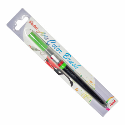 Кисть с краской Pentel "Colour Brush" Светло-зеленый