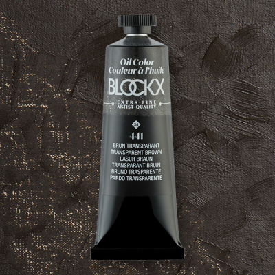 Масло Blockx 35 мл, Коричневый прозрачный/Transparent Brown