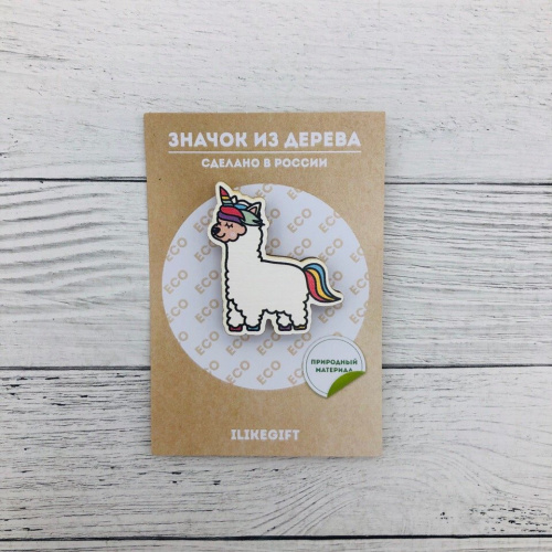 Значок "LamaCorn"