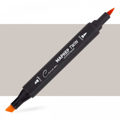 Маркер спиртовой Сонет "TWIN Brush" Нежно-розовый