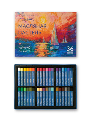 Набор пастели масляной "Сонет", 36 цветов