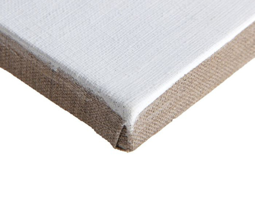 Холст на подрамнике грунтованный "Художник" мелкозернистый 25х30 см (лен 65%,хлопок 35%)