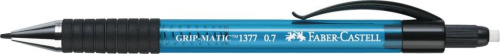 Карандаш механический Faber-Castell "GRIP MATIC 1375" 0,7 мм, синий корпус