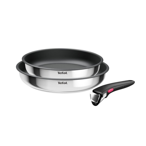 Набор посуды из нержавеющей стали Ingenio Cook Eat Tefal 3 предмета L8813S75