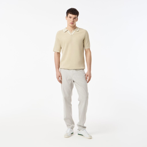 Мужские брюки Lacoste из льна и эластичного хлопка