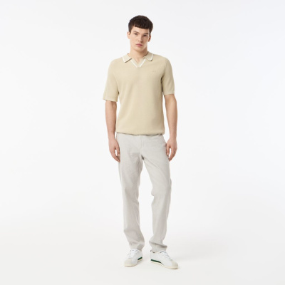Мужские брюки Lacoste из льна и эластичного хлопка