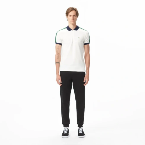 Мужские хлопковые спортивные брюки Lacoste свободного кроя