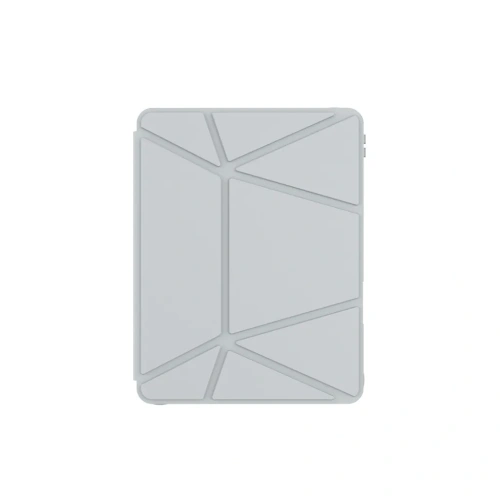 Чехол-книжка WIWU Defender Transformers для Apple iPad 10 (2022)/iPad 11 (2025) с подставкой и отделением под стилус (серый)