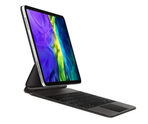 Чехол-клавиатура WIWU Magic Keyboard для Apple iPad 10.9/ iPad Air 11 (2024) русская раскладка (MK003) (черный)
