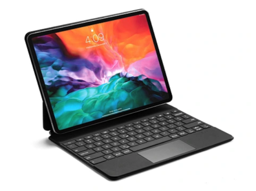 Чехол-клавиатура WIWU Magic Keyboard для Apple iPad Pro 13 (2024) русская раскладка (MK003) (черный)