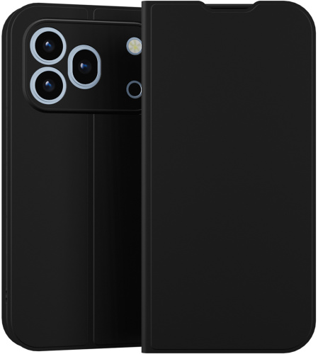 Чехол-книжка Krutoff Magnet для HONOR 600 Pro Чёрный