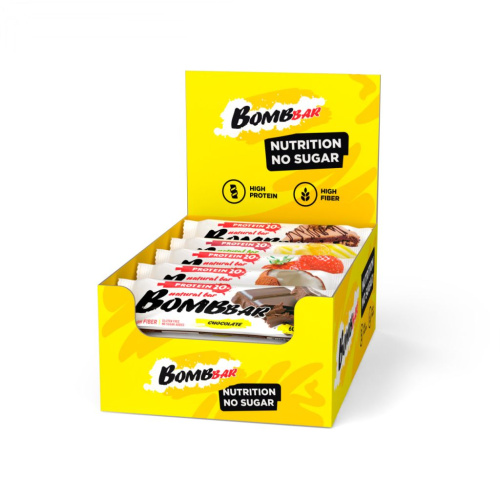 Протеиновый батончик Bombbar - Ассорти №1 (20 шт.)