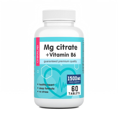 Витамины и минералы - Магний+В6, 60 таб.
