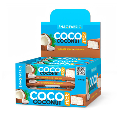 Батончик в шоколаде "COCO" - Кокос (20 шт.)