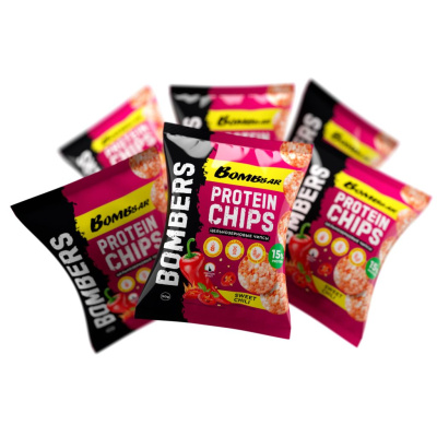 Чипсы протеиновые цельнозерновые - Сладкий чили (6 шт)