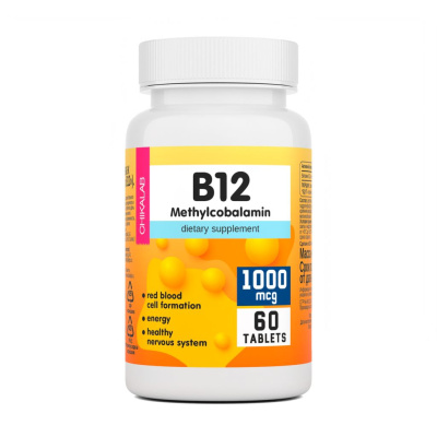 Витамины и минералы - Витамин В12, 60 таб.
