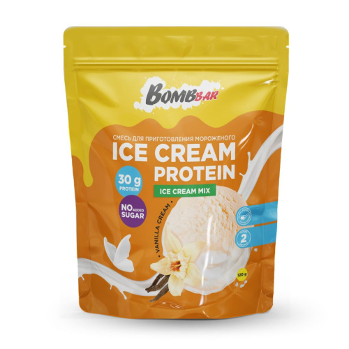 Смесь для приготовления мороженого Bombbar - Ваниль-сливки