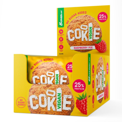 Веганское протеиновое печенье - Малиновый пирог