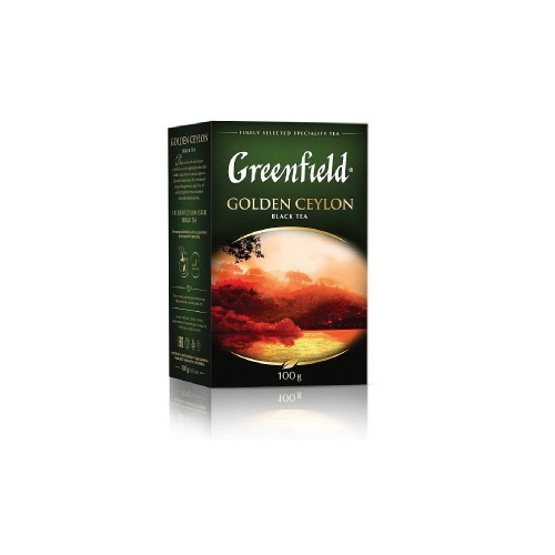 Чай Greenfield Golden Ceylon черный листовой, 100 гр.