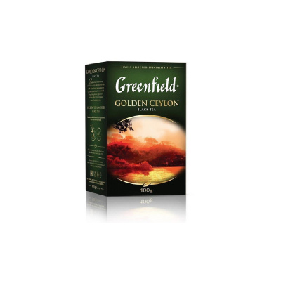 Чай Greenfield Golden Ceylon черный листовой, 100 гр.