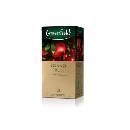 Чай Greenfield Grand Fruit черный в пакетиках, 25 шт.