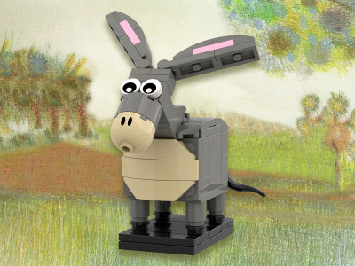 Союзмультфильм AB-1106 Конструктор Винни-Пух и все-все-все: Ослик Иа