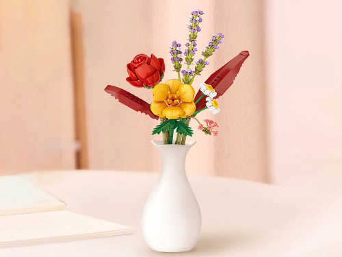 4603_MK Конструктор Красно-желтый букет