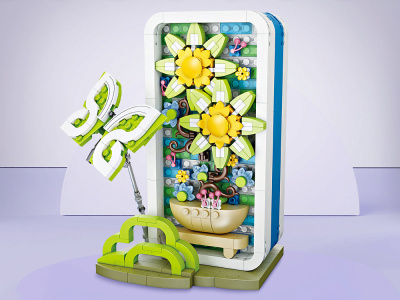 1932_MK Конструктор Органайзер для украшений: Бабочка